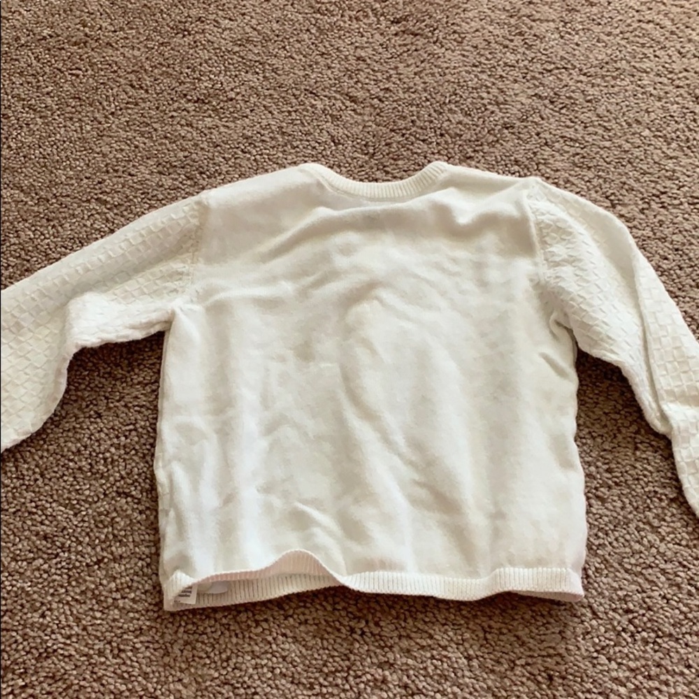 Tom tailor 9M 9 month white cardigan sweater - Picture 4 of 4